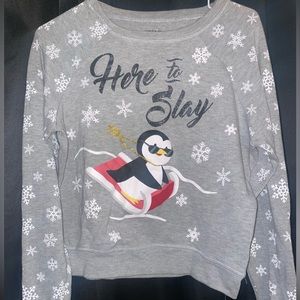 Joe Boxer Christmas Sweater “Here to Slay” Size Medium